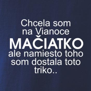Chcela som na Vianoce mačiatko