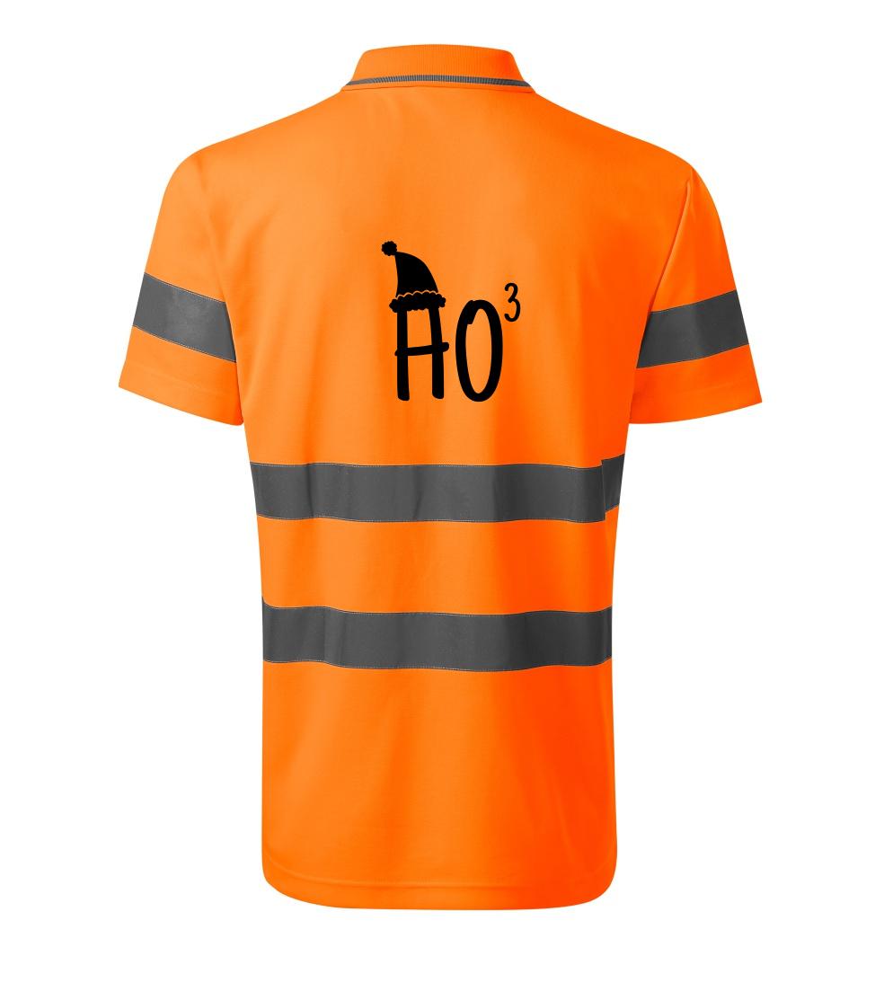 Vianočné tričká - Ho3 - HV Runway 2V9 - Reflexné polokošeľa