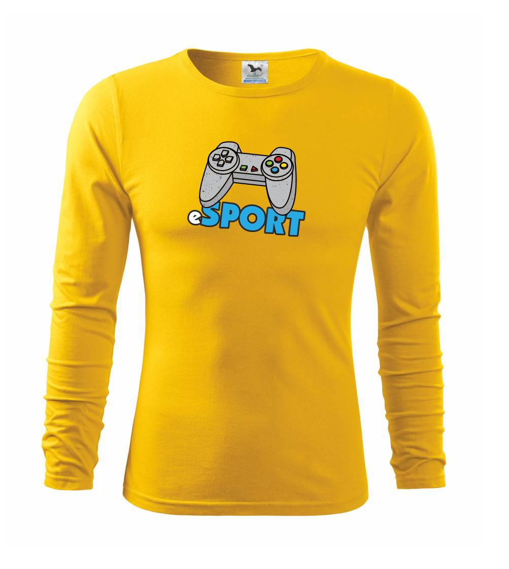 Tričká pre ajťákov - eSport - Tričko s dlhým rukávom FIT-T long sleeve