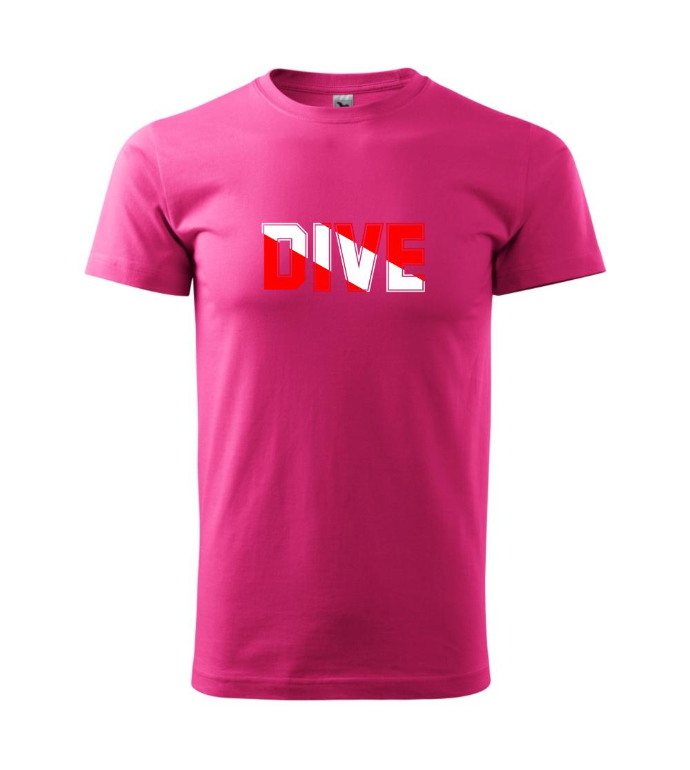 Dive nápis vlajka Dive nápis vlajka