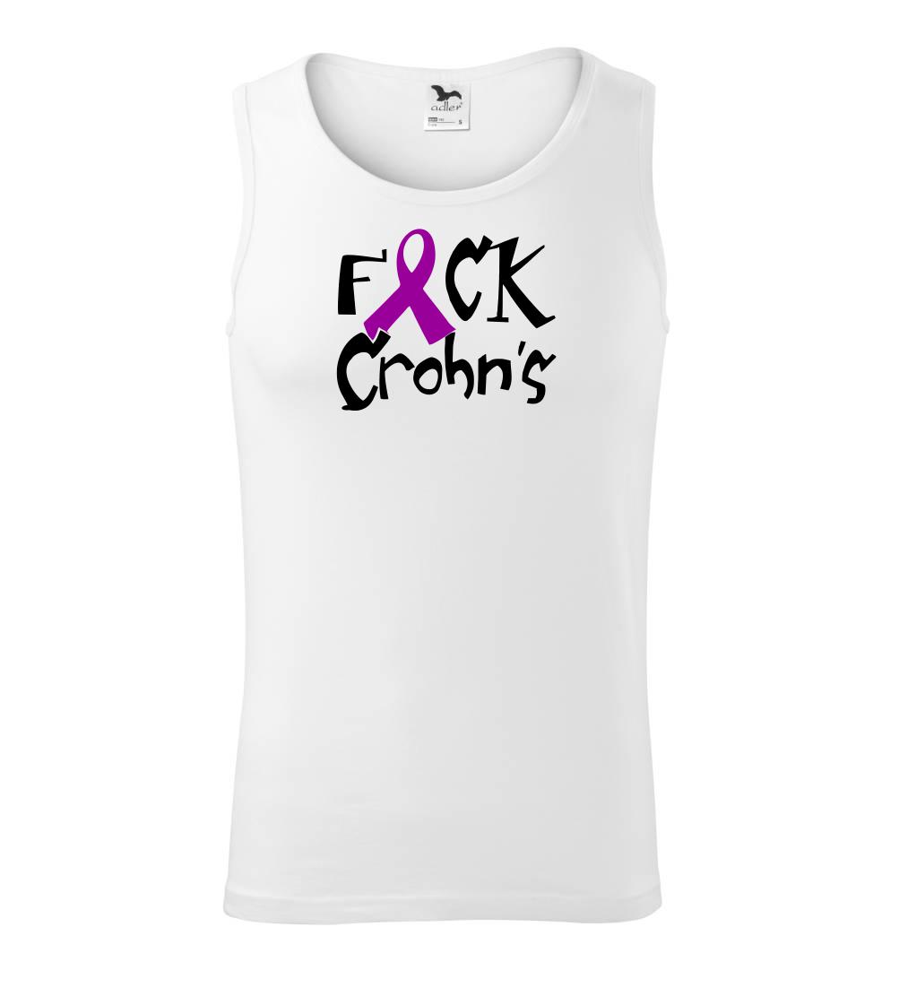 Ostatné nápisy - F*ck Crohns - Tielko pánske Core