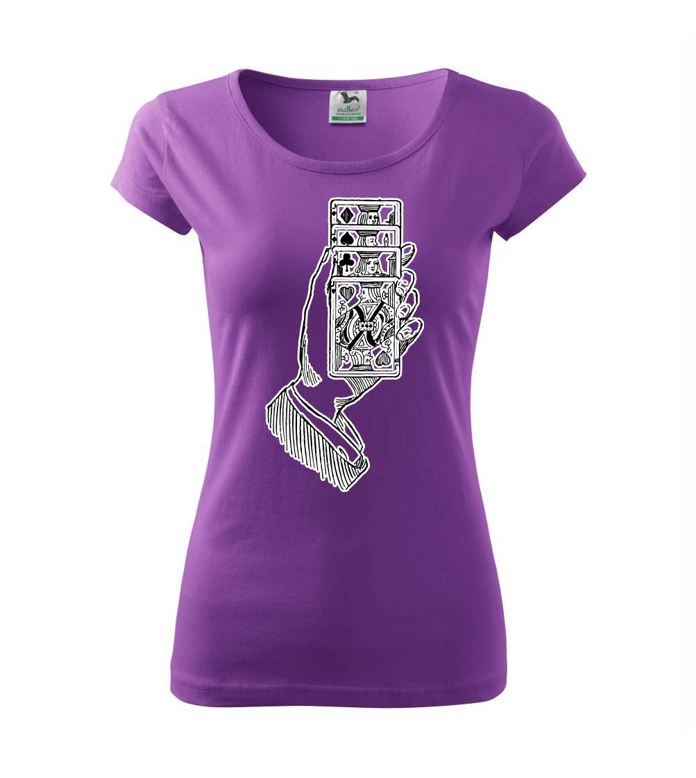 Poker ruka s kartami Poker ruka s kartami