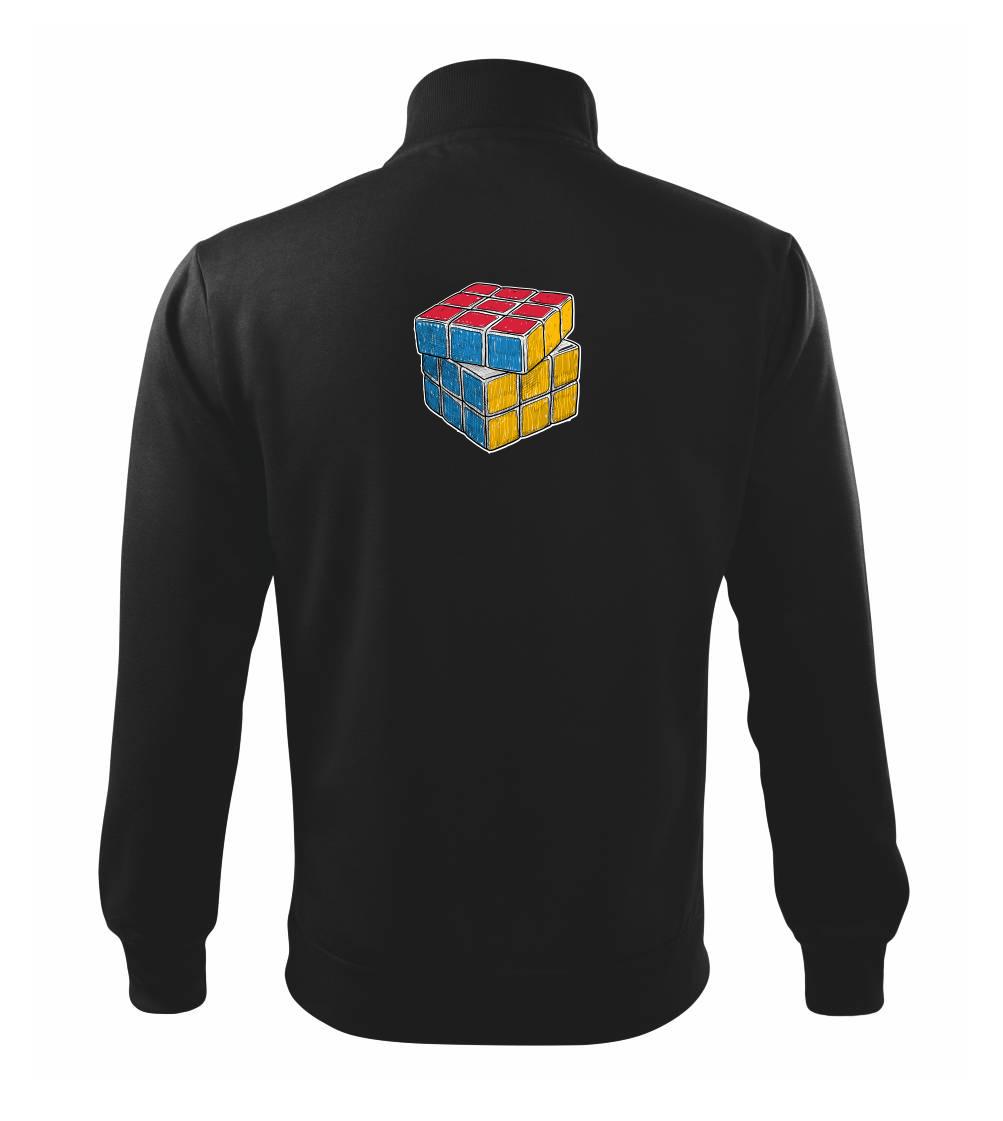 Rubikova kocka kreslená Rubikova kocka kreslená