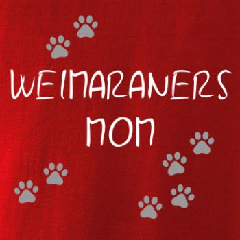 Weimaraners mom (Weimarský stavač)  (Reflexné labky)