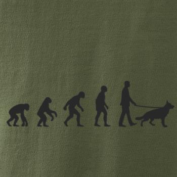 Evolúcia pes Nemecký ovčiak (muž-žena)