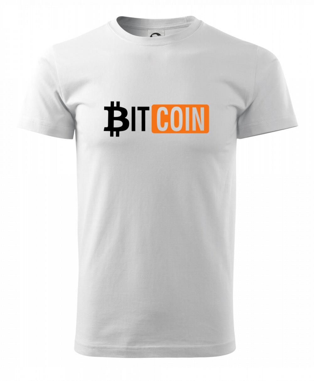 Bitcoin nápis Bitcoin nápis