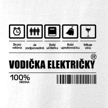 Čiarový kód - Vodič električky / vodička električky