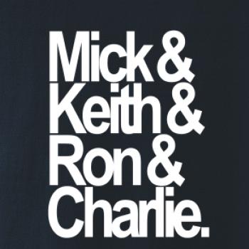 Mick Keith Ron Charlie