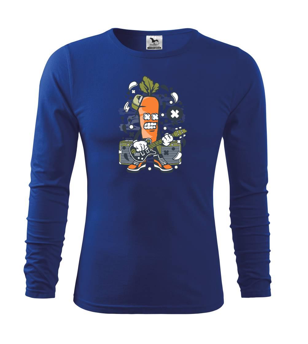 Hudobné tričká - Rocková mrkva - Tričko detské Long Sleeve
