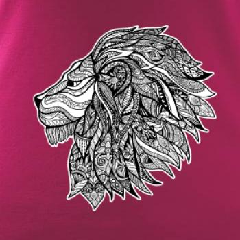 Hlava leva - mandala