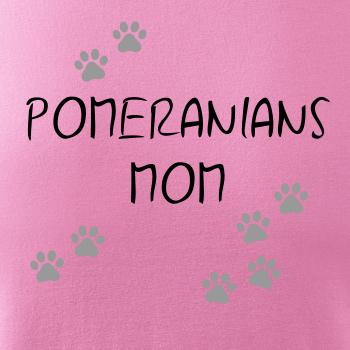 Pomerian mom (Nemecký trpasličí špic)  (Reflexné labky)