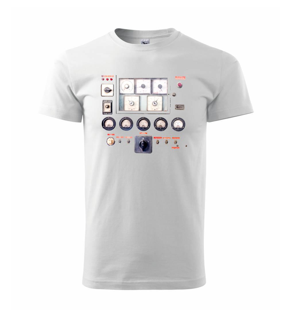 Grafické tričká - Meracie stanice - Tričko extra veľké  (5-8XL)