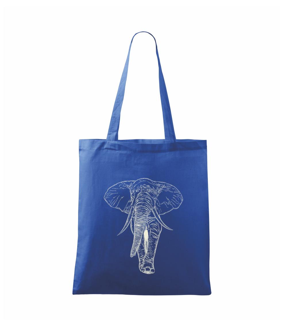 Slon vo farbe slonovej kosti