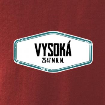 Vrchol Vysoká