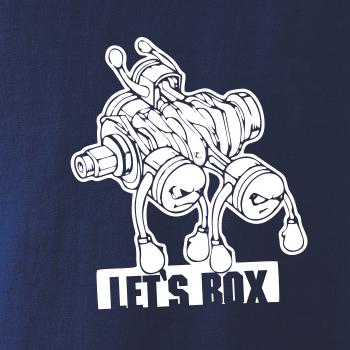 Lets Box nápis Lets Box nápis