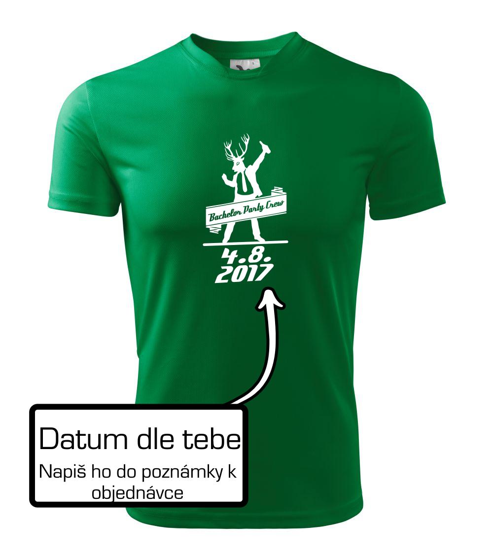 Tričká na rozlúčku so slobodou - Bachelor Crew - Pánske tričko Fantasy športové