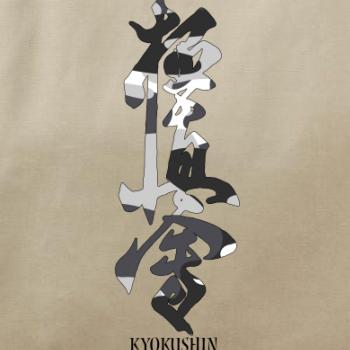Kyokushin maskáčový nápis