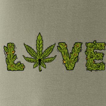 Konope nápis love