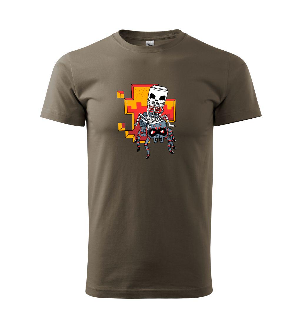 Tričká pre ajťákov - Minemania (Pecka design) - Tričko extra veľké  (5-8XL)