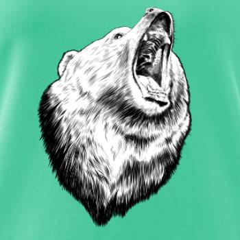 Medveď trošku naštvaný