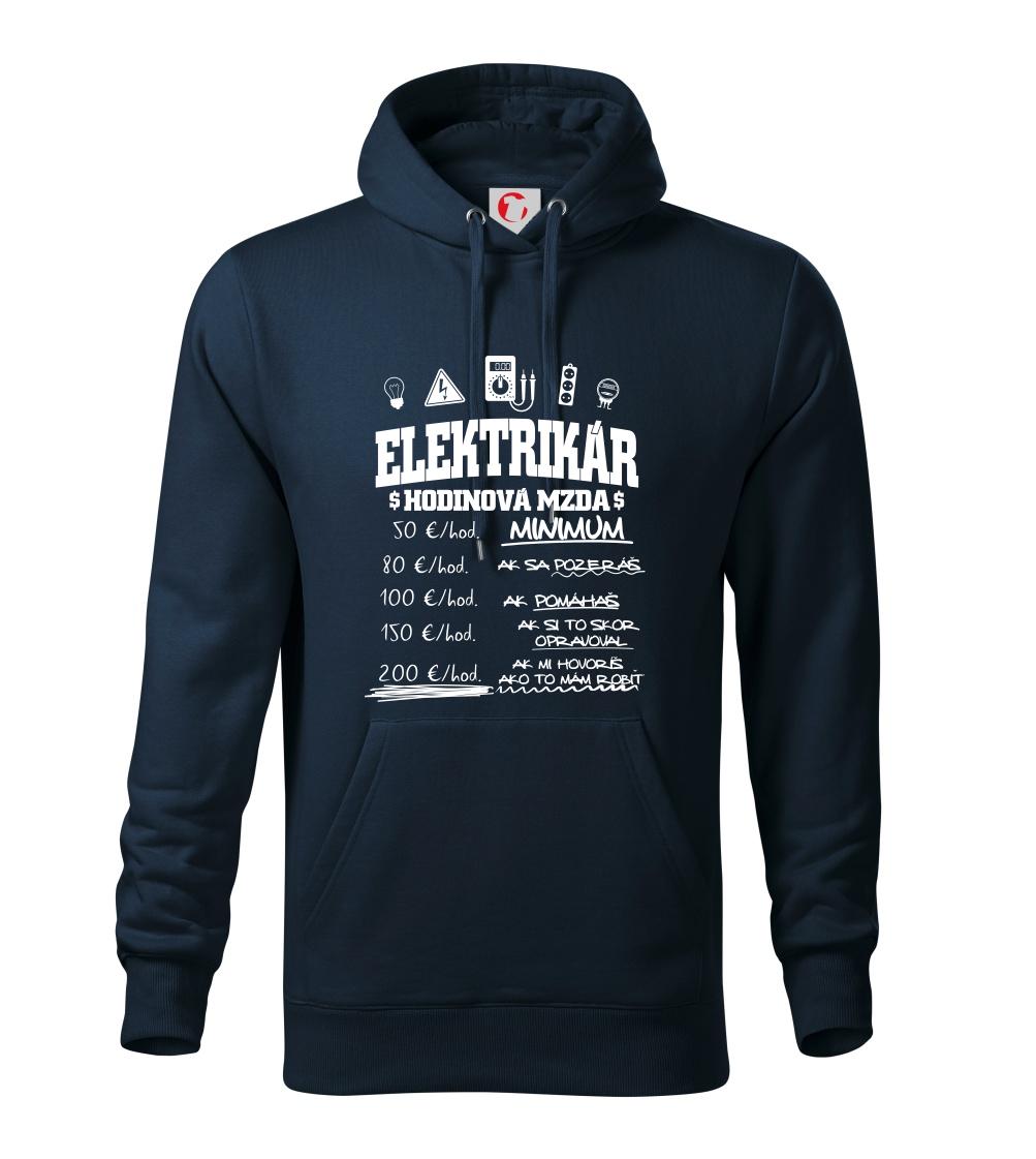 Hodinová mzda elektrikár Hodinová mzda elektrikár
