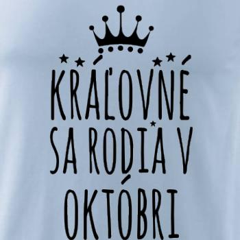 Kráľovné sa rodia v októbri