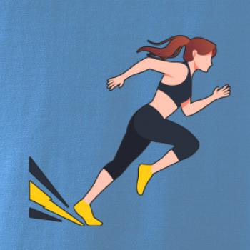 Behanie - žena štartuje