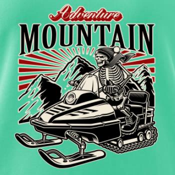 Snežný skúter kostra