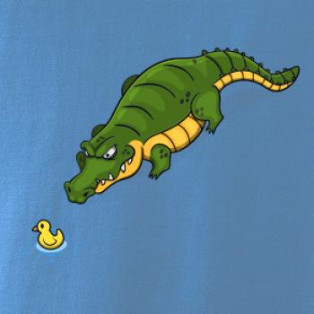 Krokodíl zelený s kačičkou