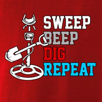 Sweep Beep Dig Repeat Sweep Beep Dig Repeat