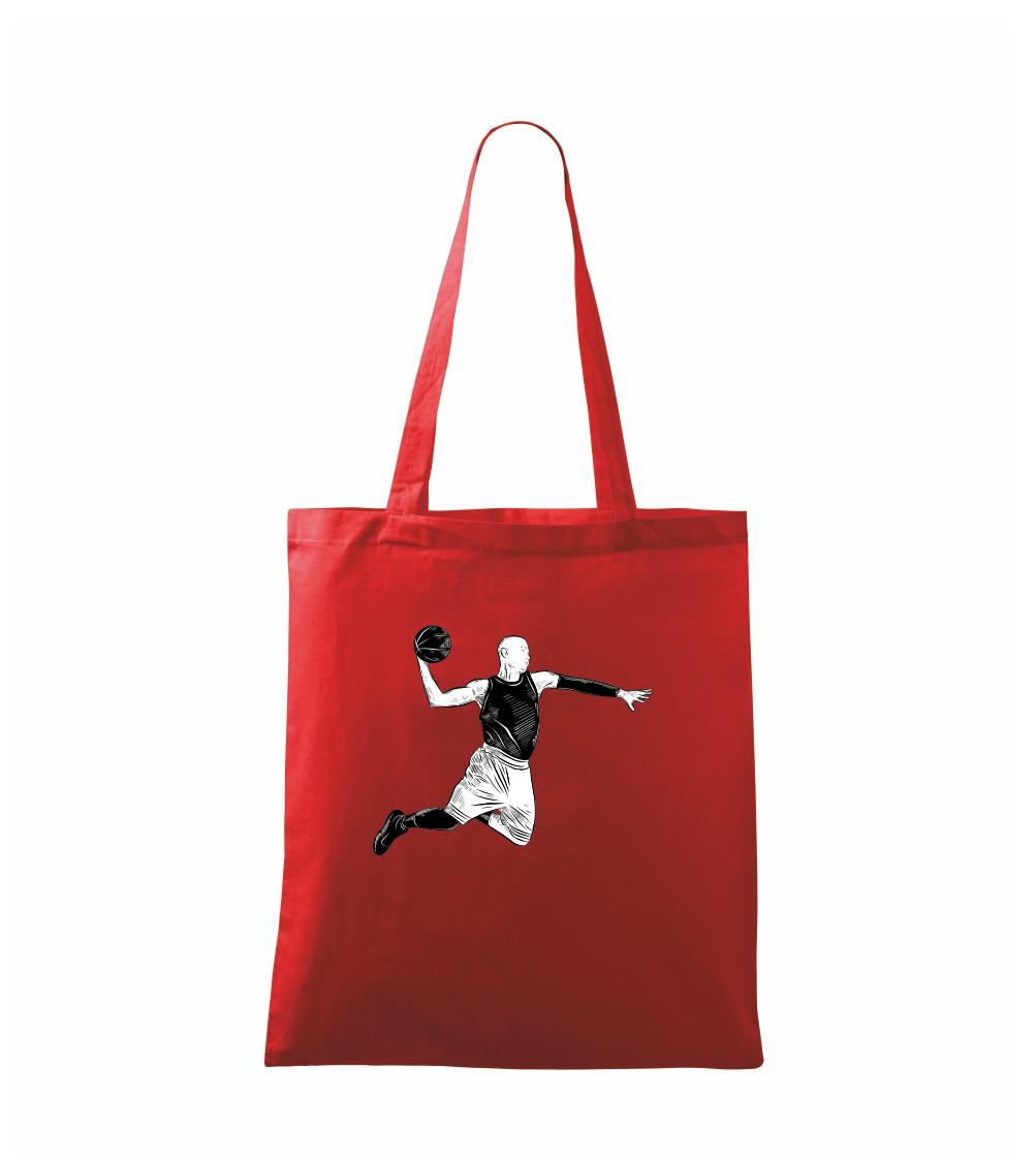 Basketbalista vo výskoku