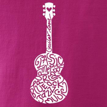 Gitara - názvy hudobných štýlov