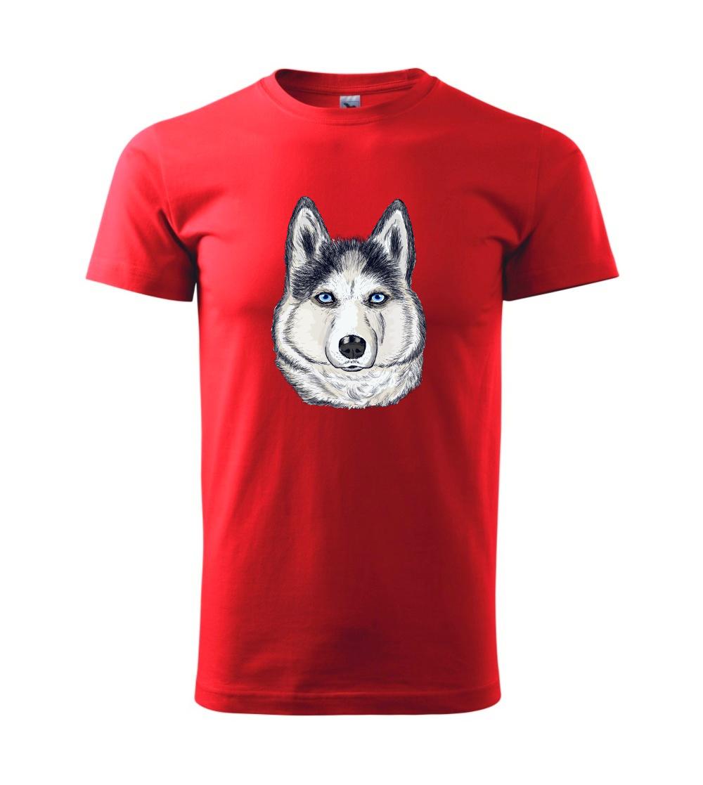 Husky hlava - kreslený Husky hlava - kreslený