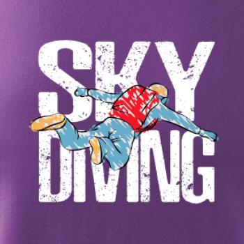 Skydiving nápis