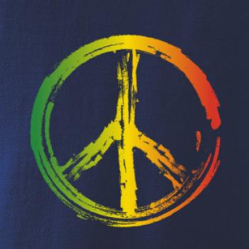 Peace symbol paint