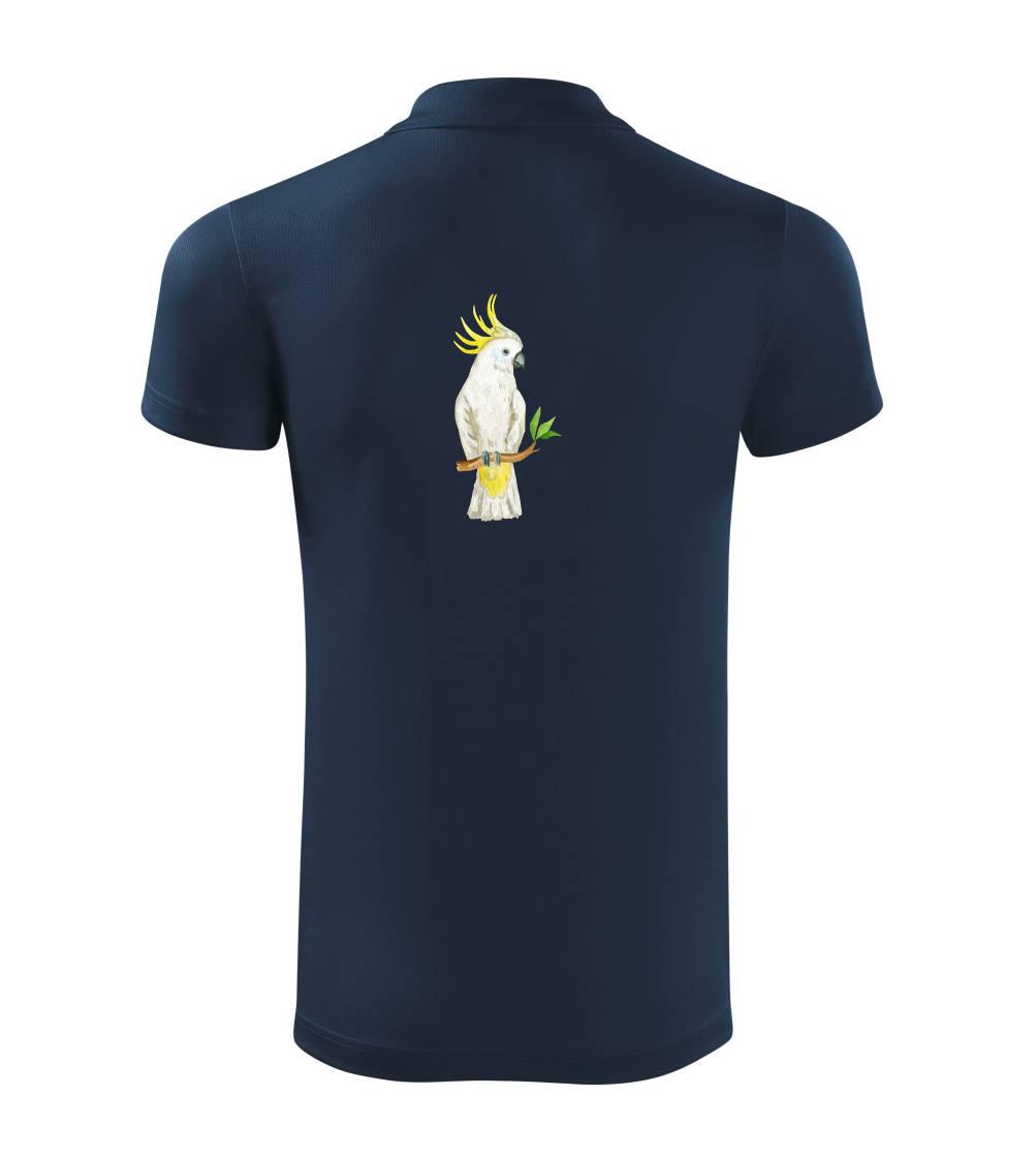 Papagáj Kakadu kreslený Papagáj Kakadu kreslený