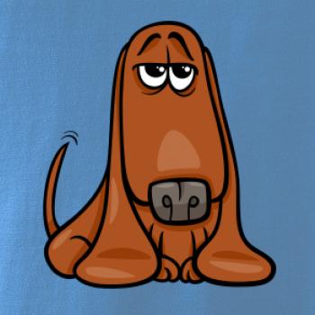 Baset - kreslený hnedý