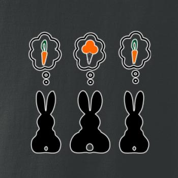 Králici premýšľajú, čo by zožrali