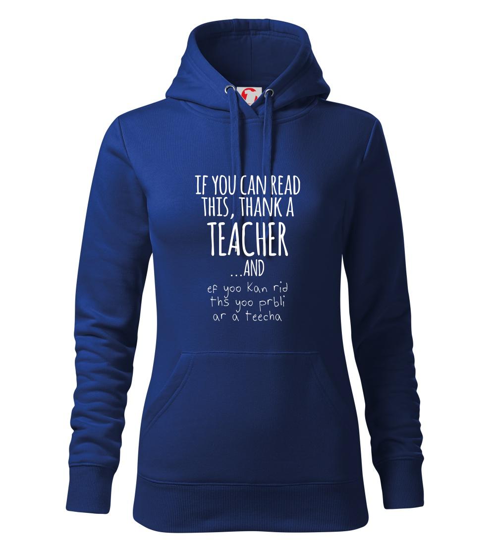 If you can read this - teacher