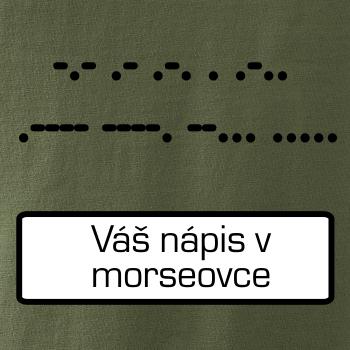 Morzeovka - váš nápis Morzeovka - váš nápis