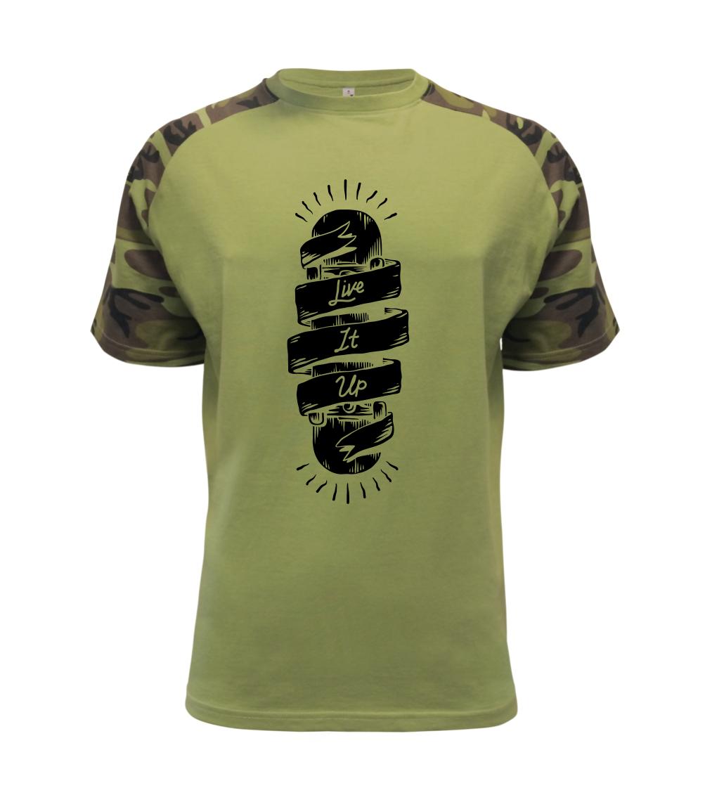 Longboard a Skatebord - Skate live if up - Raglan Military