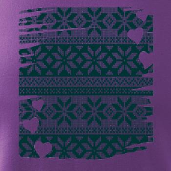 Vianočný vzor v rámčeku