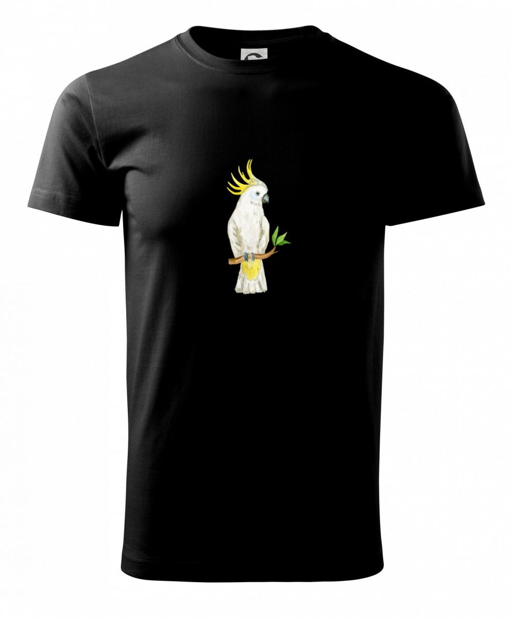 Papagáj Kakadu kreslený Papagáj Kakadu kreslený