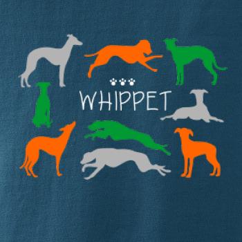 Whippet farebný Whippet farebný