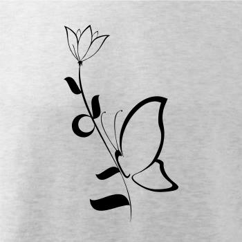 Motýľ na kytici Motýľ na kytici