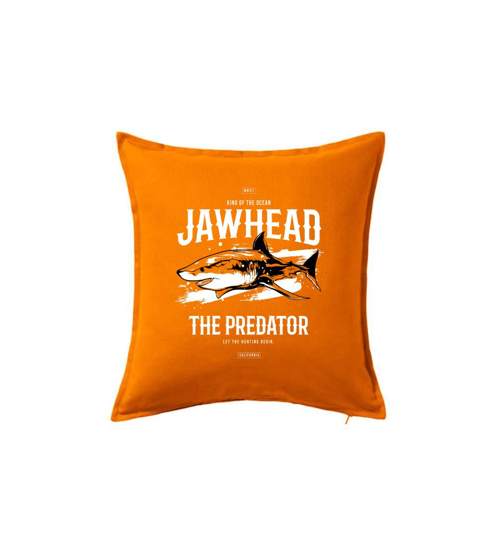Tričká s potlačou ryby - Shark jawhead - Vankúš 50x50
