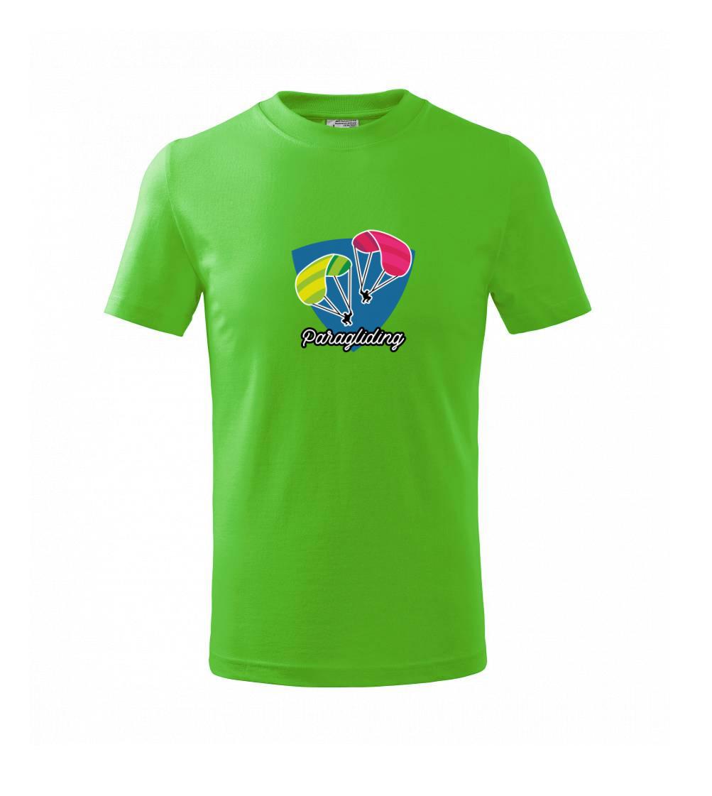 Paragliding dva padáky