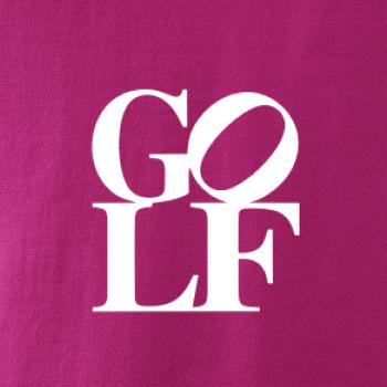 Go-lf nápis Go-lf nápis