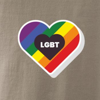 LGBT srdce dúhové
