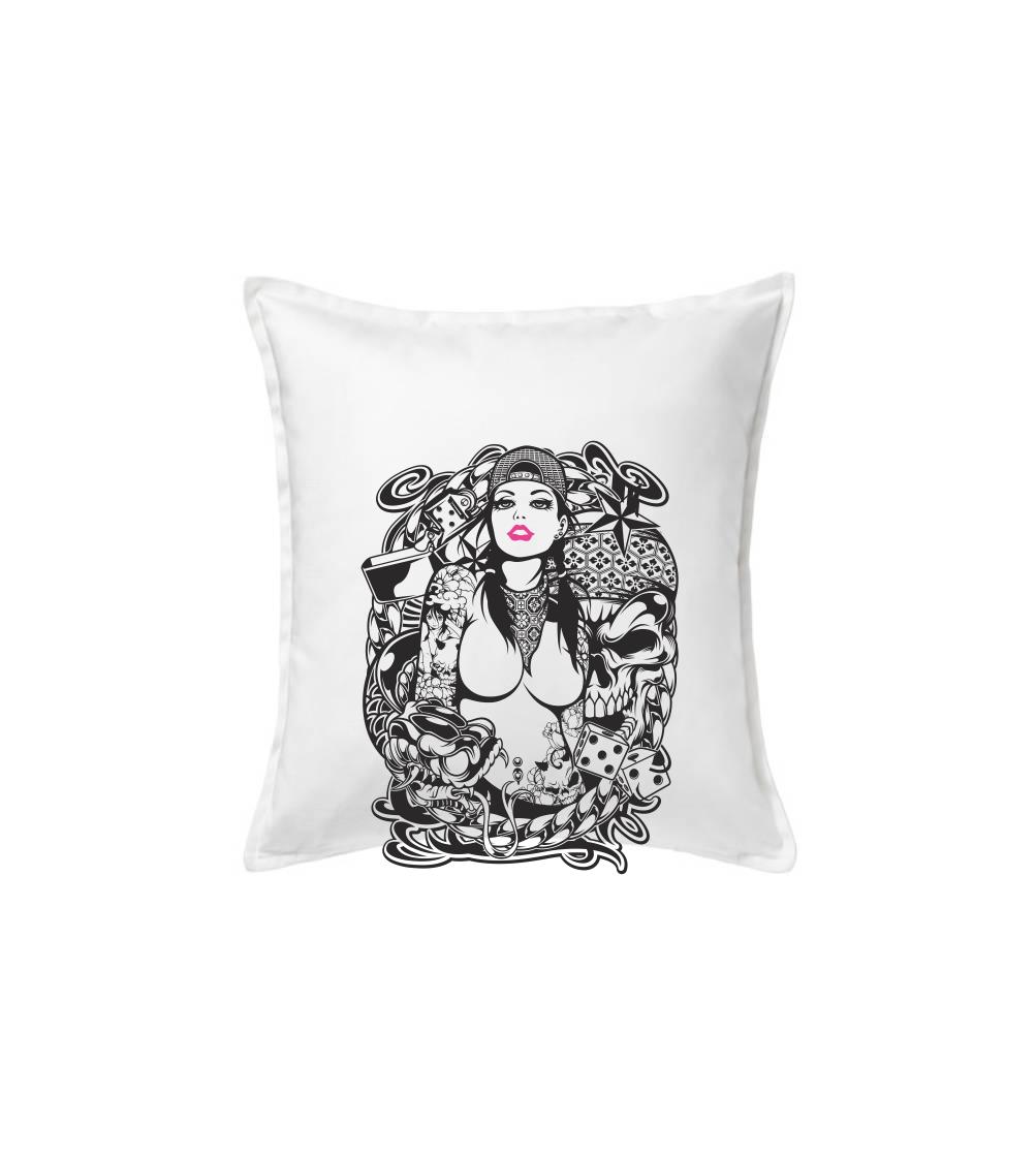 Tričká na párty - Party girl 75D - Vankúš 50x50